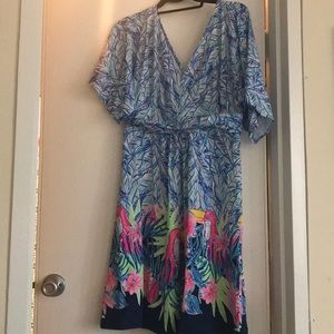 Lilly Pulitzer Short Parigi Dress Let’s Mango L